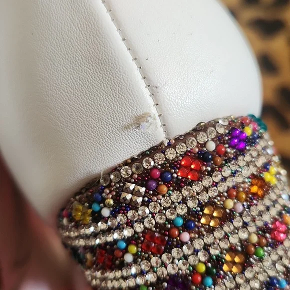 Betsey Johnson Jeweled Heel Bootie - Picture 10 of 13